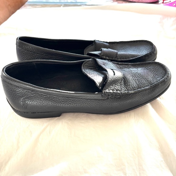 Polo by Ralph Lauren Adante Black Pebble leather loafers.SZ 10 D NWOT main image 5